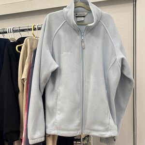Columbia women’s Soft Blue Fleece Jacket